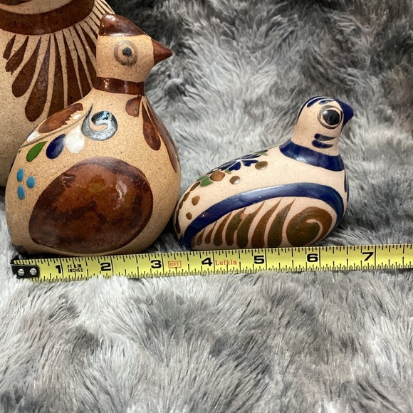 3 Vintage Mexican Tonala Birds
Pottery stoneware - Picture 16 of 16